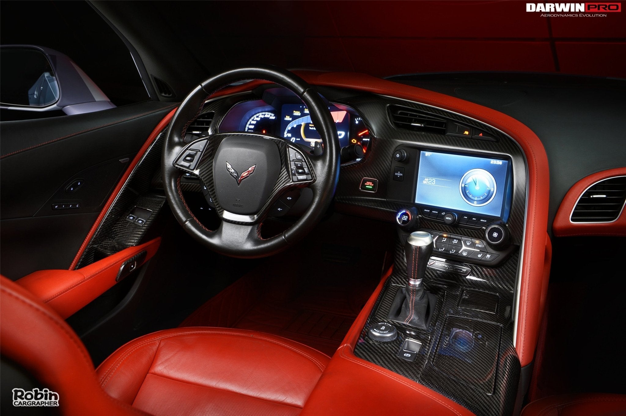 2014-2019 Corvette C7 Z06 Grandsport Dry Carbon Fiber Interior