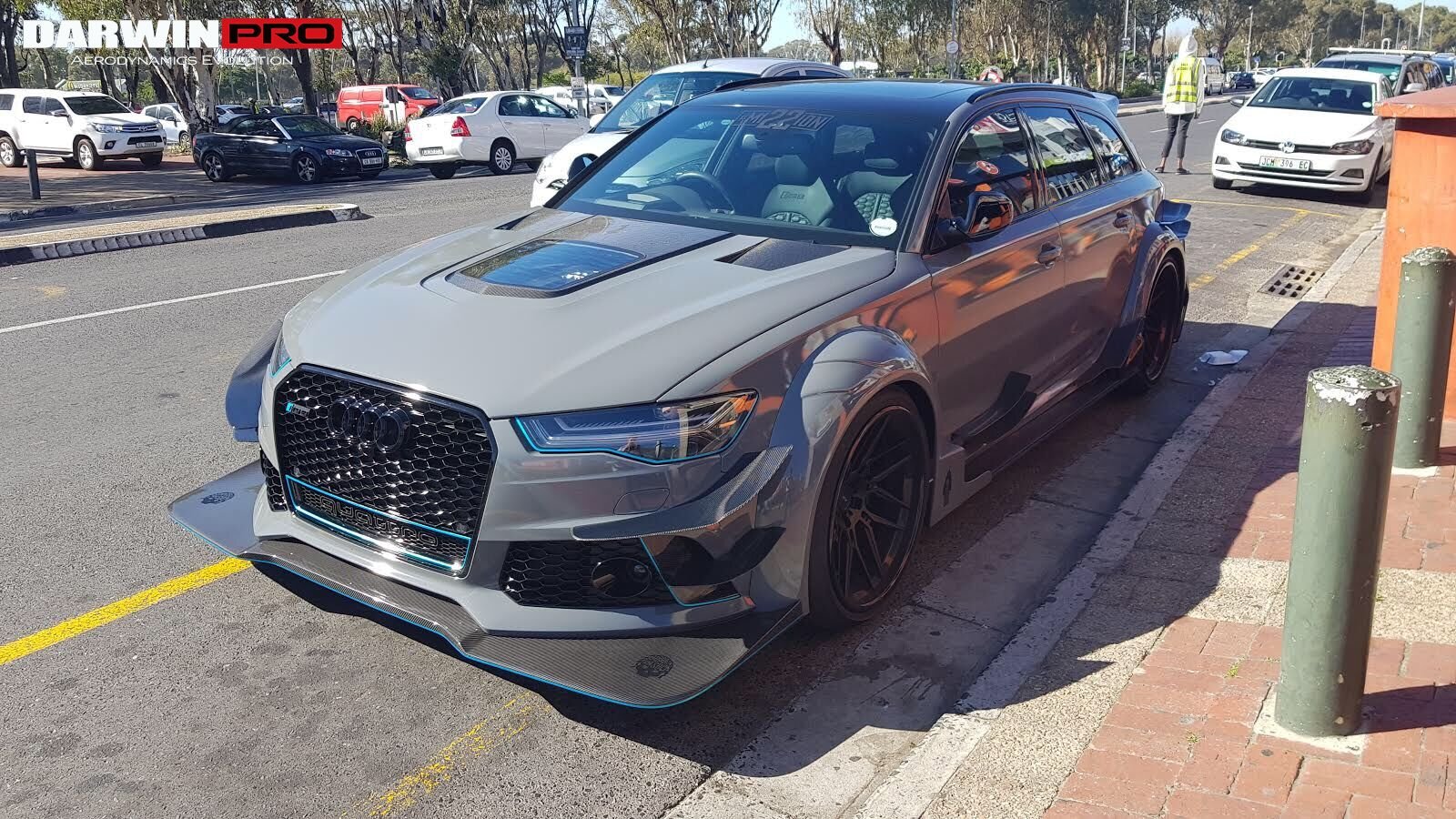 2013 - 2018 Audi A6 S6 RS6 BKSS Style Carbon Fiber Hood