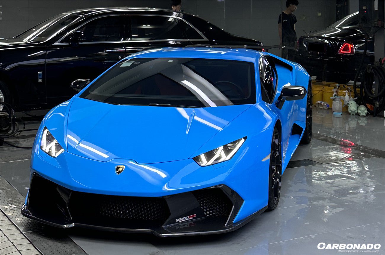 2015 - 2025 Lamborghini Huracan LP610 & LP580 & EVO & Tecnica VRS Style Front Bumper