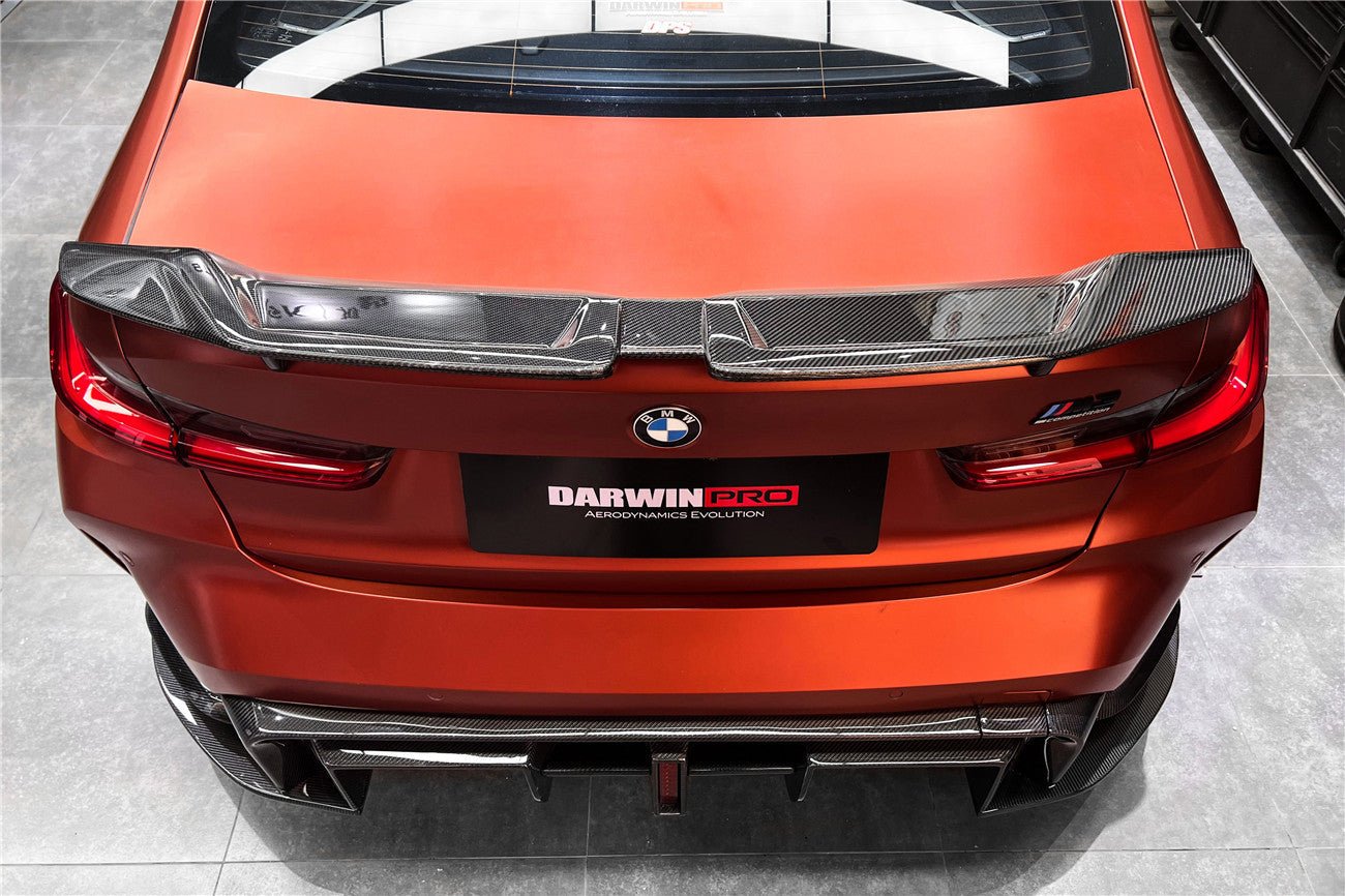 2021-2025 BMW M3 G80 G20 BKSS Style Carbon Fiber Trunk Spoiler