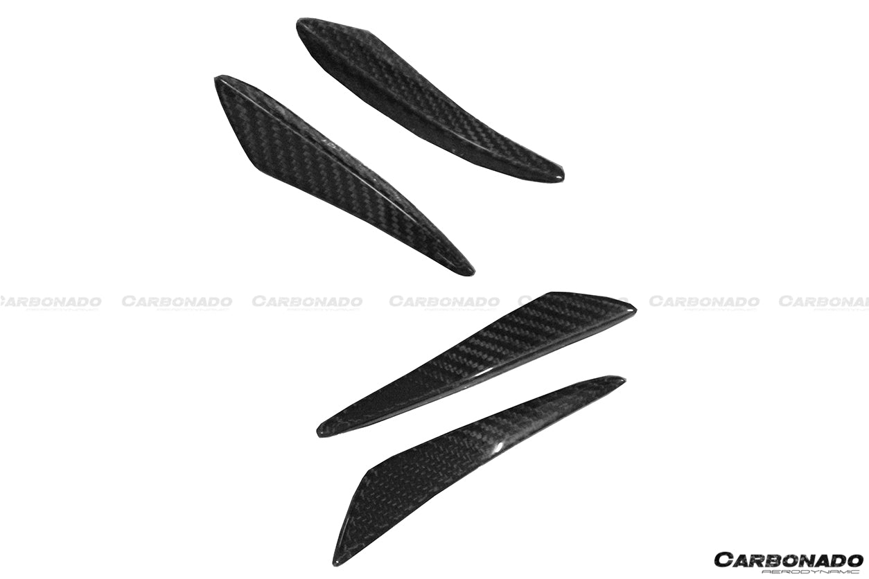 2014-2021 BMW 2 Series F22/F23 EXOT Style Front Canards (M-Tech Only)