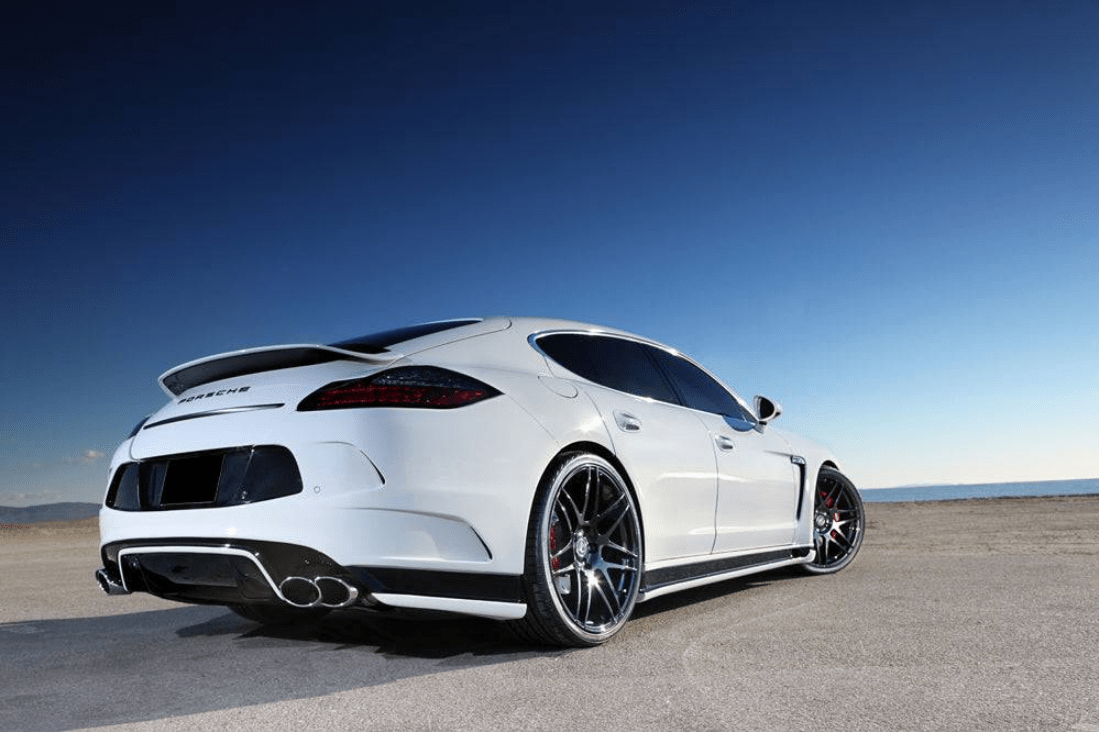 2013 - 2016 Porsche Panamera 970.2 FD Style Carbon Fiber Trunk Spoiler Wing