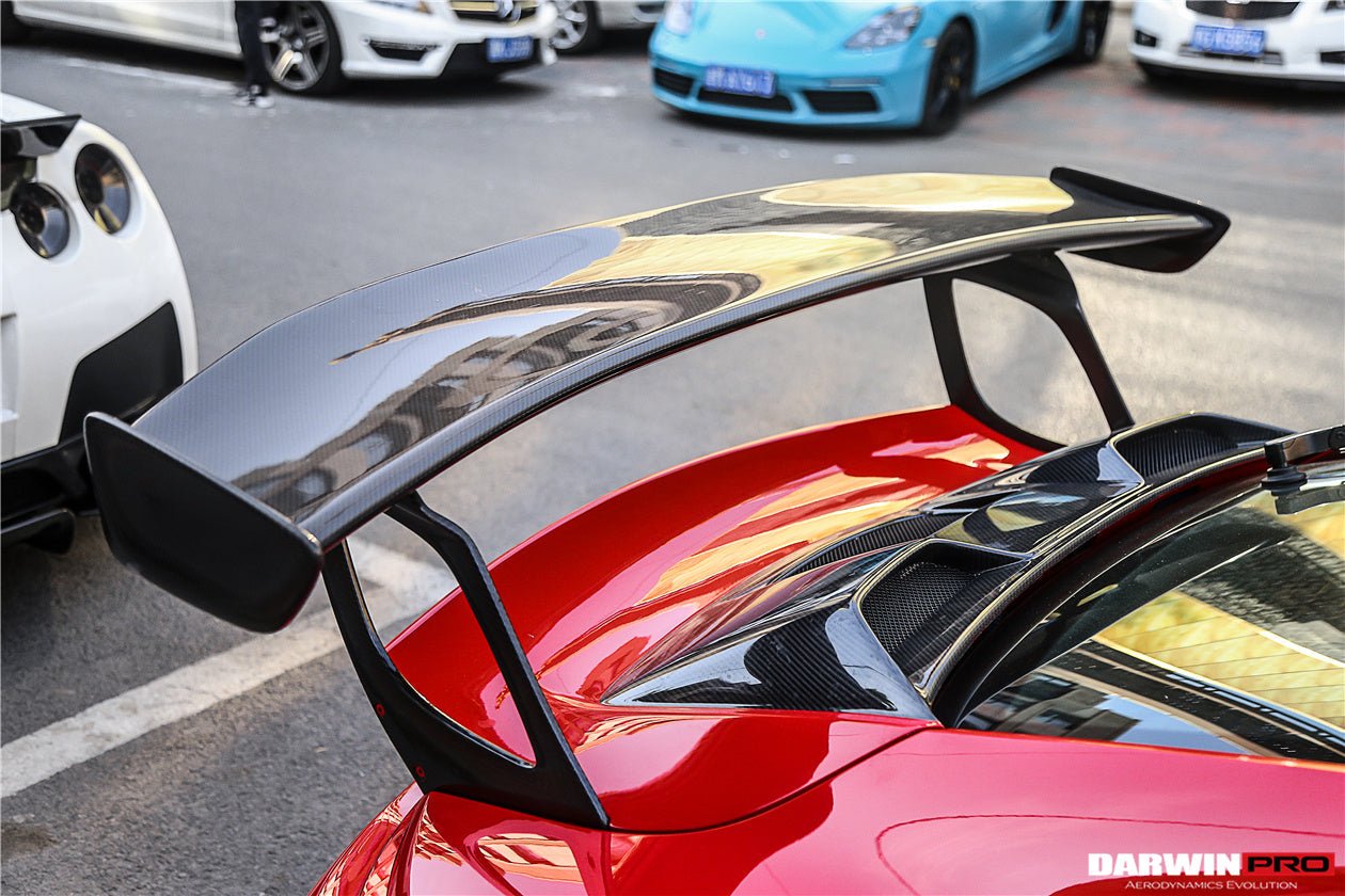 2016 - 2019 Porsche 911 991.2 Carrera & S & 4S GT2RS Style Carbon Fiber Trunk Spoiler Wing
