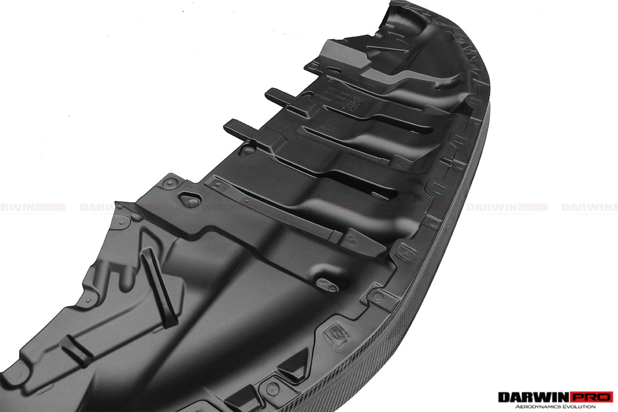 2008 - 2011 Nissan GTR R35 CBA ZEL Style Carbon Fiber Front Lip