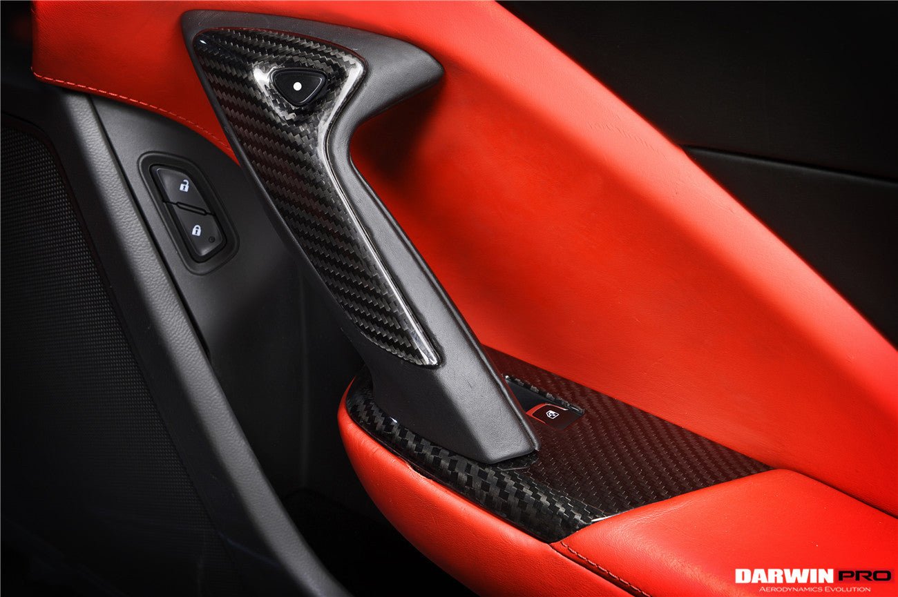 2013-2019 Corvette C7 Z06/GS Dry Carbon Door Handle Trim