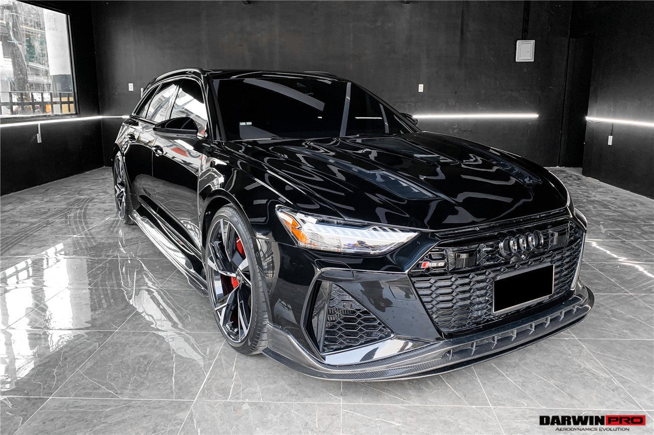2019 - 2025 Audi RS6 Avant C8 & RS7 Quattro BKSS Style Front Lip