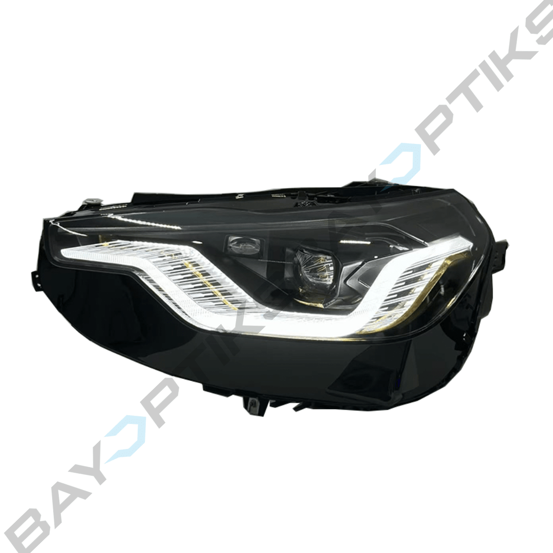BMW 2 Series G42 Gold Dual Color LED Headlights 2022-2026