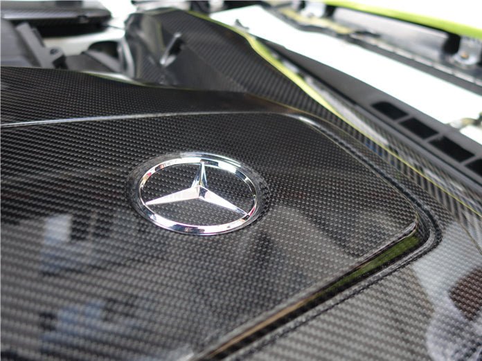 2015-2020 Mercedes Benz AMG GT/GTS Autoclave Carbon Fiber Engine Cover Replacement
