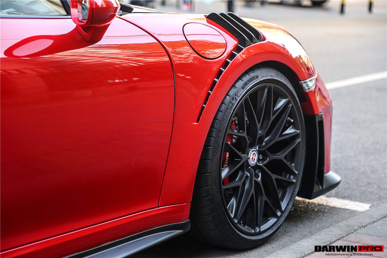 2016 - 2019 Porsche 911 991.2 Carrera /Targa 4/4S GT2RS Style Partial Carbon Fiber Fender