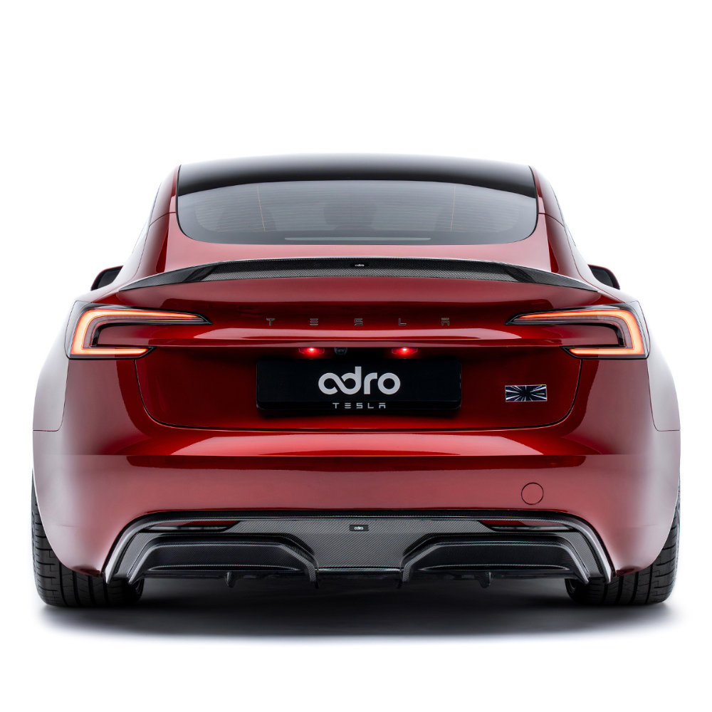 Adro Tesla Model 3 Highland Performance Carbon Fiber Rear Diffuser (2024+)