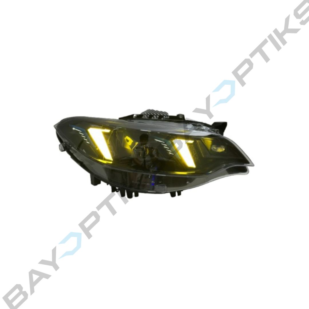 BMW 2 Series F22 M2 F87 Snake Eye LED Headlights Yellow/White Dual Color 2014-2020