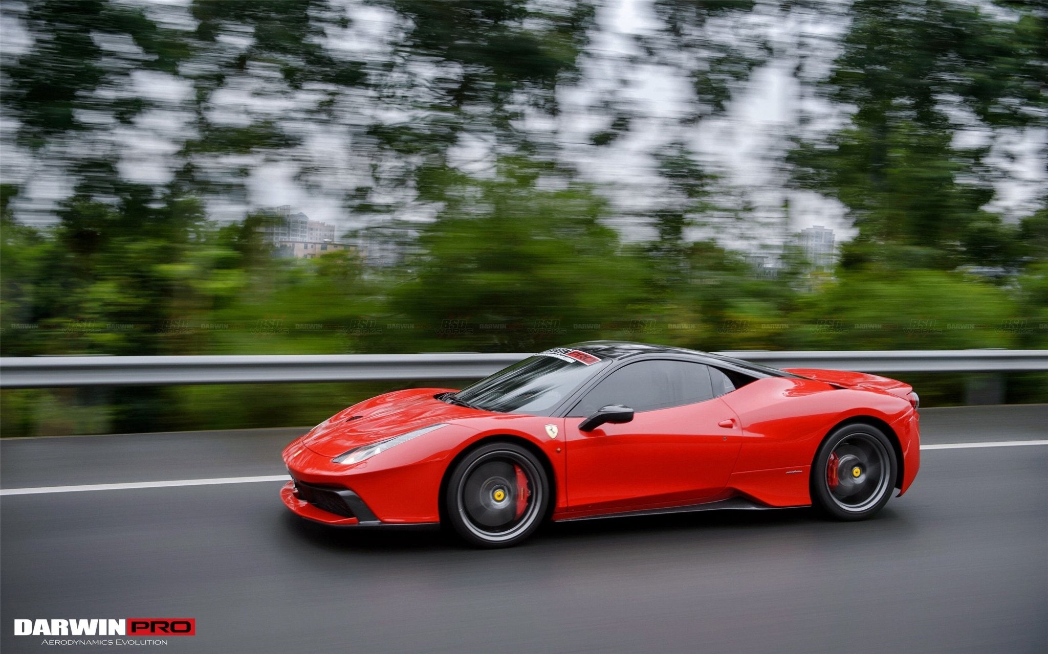 2010-2015 Ferrari 458 Coupe & Spyder BKSS Style Side Skirts