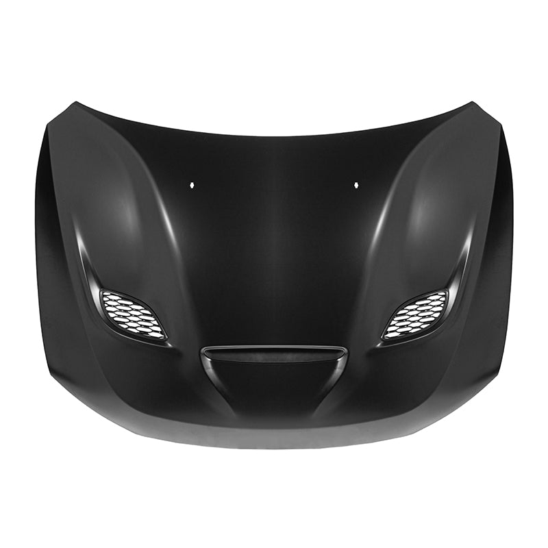 Dodge Durango WD SRT Hellcat Style Primed Black Front Air Vented Hood 2011-Up