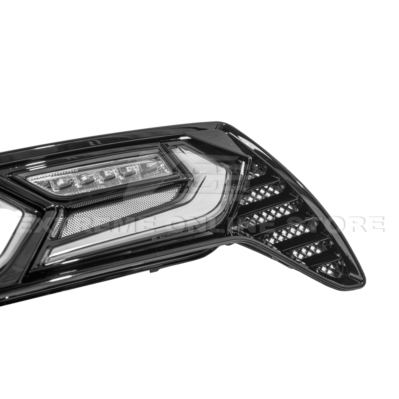 Chevrolet Corvette C7 GM Factory Style Smoke Clear Lens Rear Taillight 2014-2019