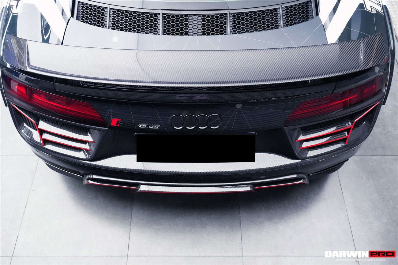 2016 - 2023 Audi R8 GEN2&GEN3 Coupe ONLY GT Style Carbon Fiber Trunk Wing