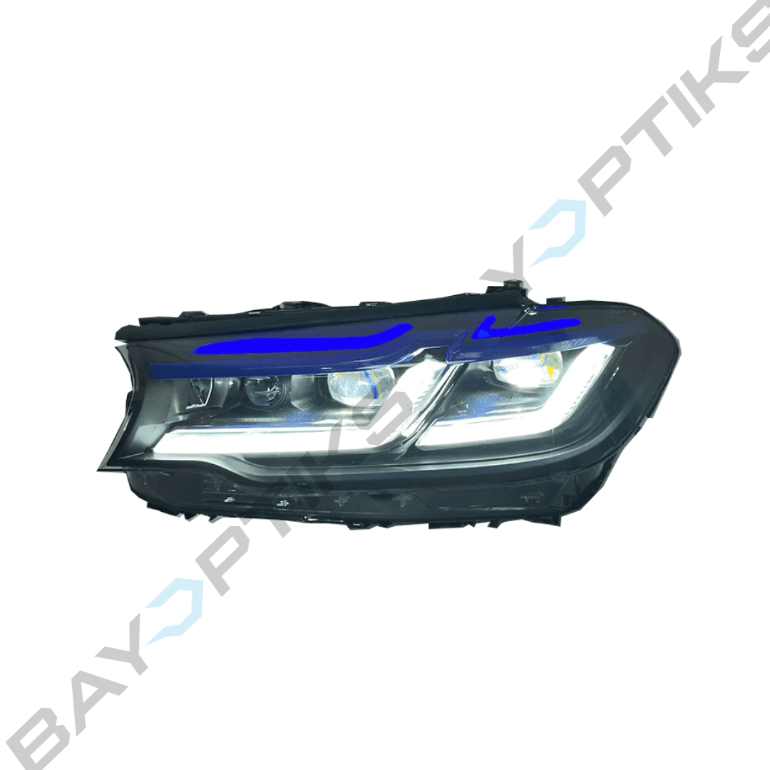 F90 M5 & G30 G38 5 Series Laser Style CSL Yellow/White LED Headlights (2018-2020)