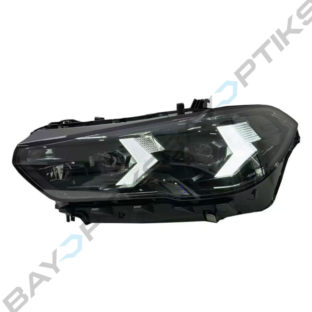 BMW X5 G05 G18 F95 Dual Color Yellow White LCI Style LED Headlights 2019-2022