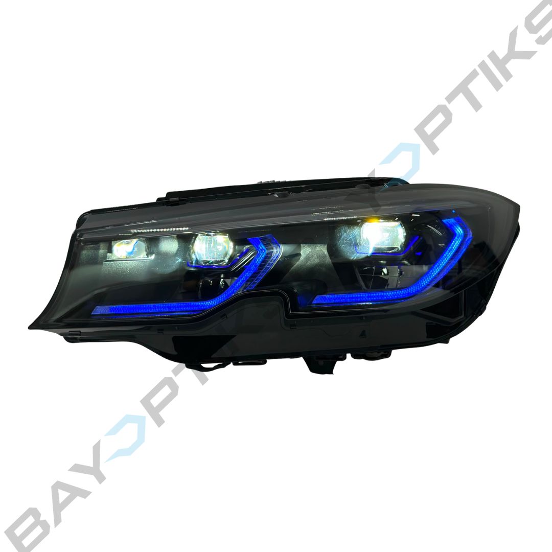 BMW G20 3 Series Black Shadow RGB Style Headlights 2020-2022
