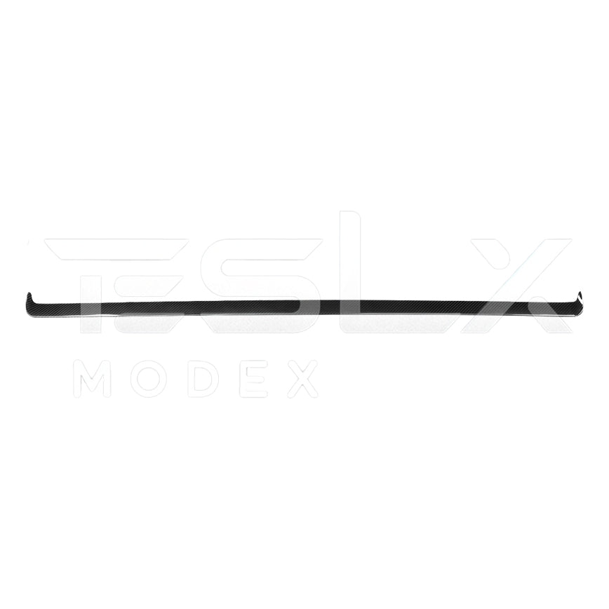 Tesla Model 3 Highland / Model Y Carbon Fiber Interior Front Center Air Outlet Frame Cover 2024-Up