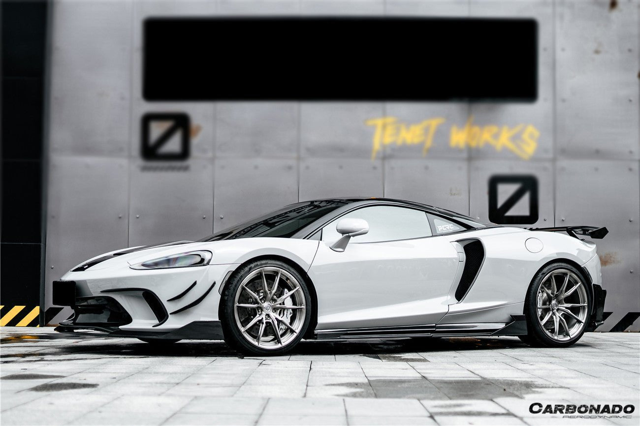 2020 - 2023 McLaren GT WP Style Dry Carbon Fiber Side Air Intake Blades