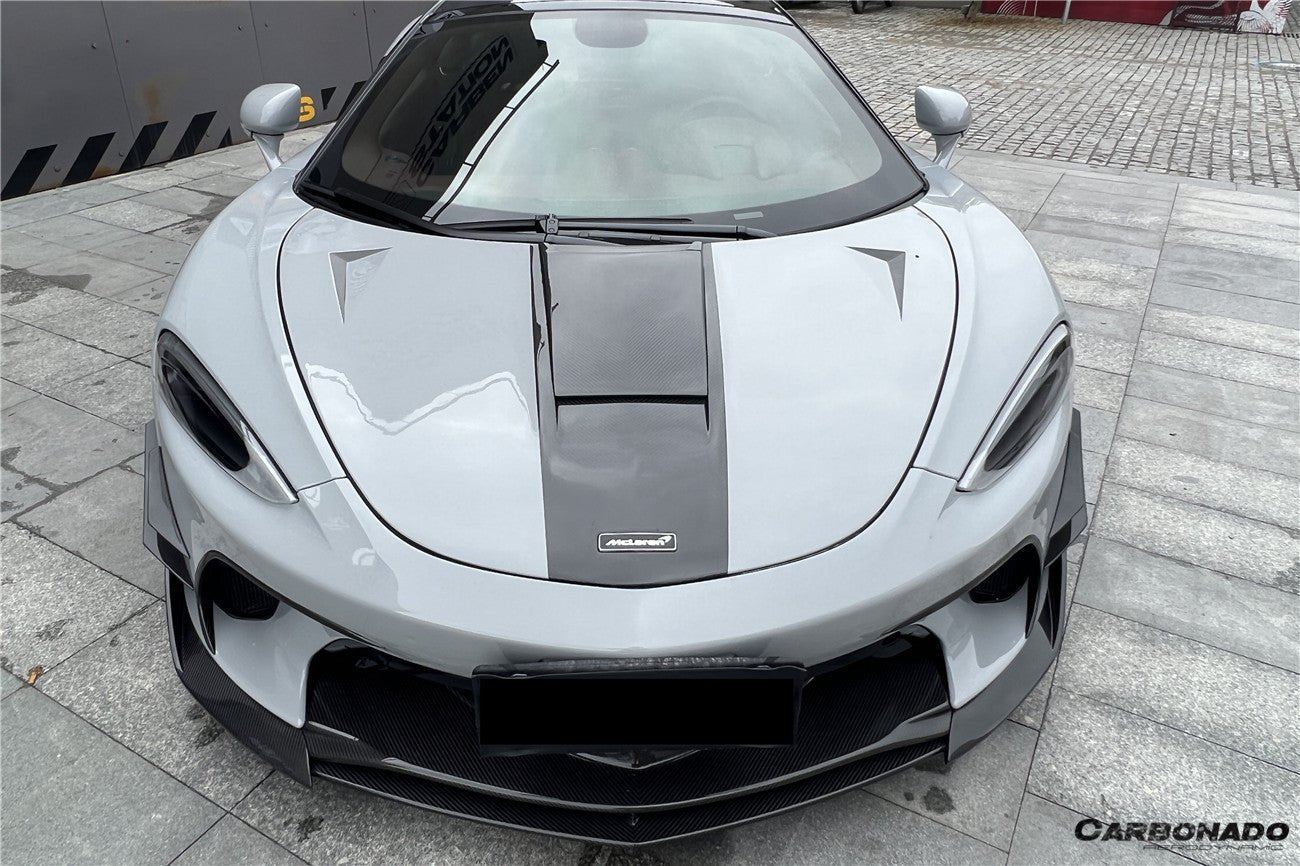 2020 - 2023 McLaren GT WP Style DRY Carbon Fiber Front Lip