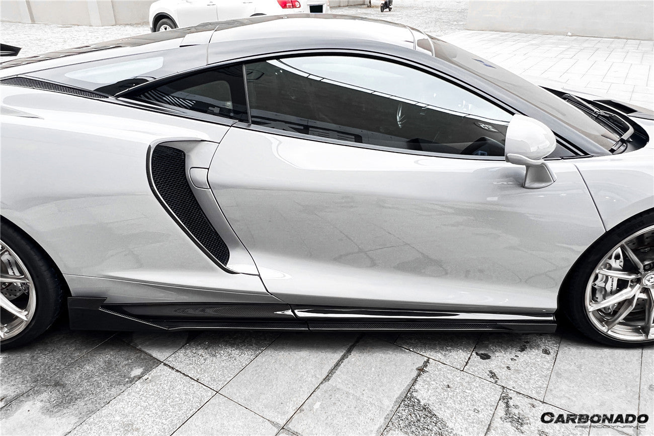 2020 - 2023 McLaren GT WP Style Dry Carbon Fiber Side Air Intake Blades