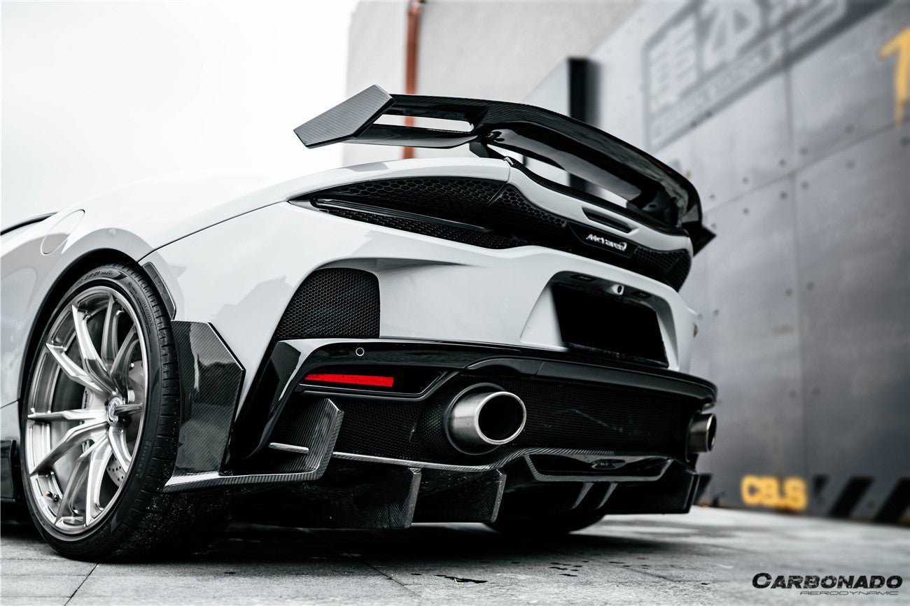 2020 - 2023 McLaren GT WP Style DRY Carbon Fiber Rear Diffuser Lip