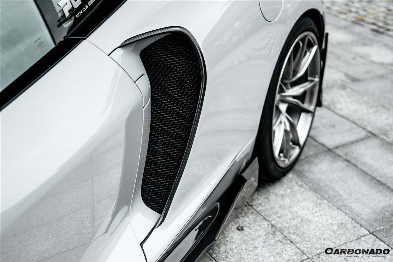 2020 - 2023 McLaren GT WP Style Dry Carbon Fiber Side Air Intake Blades