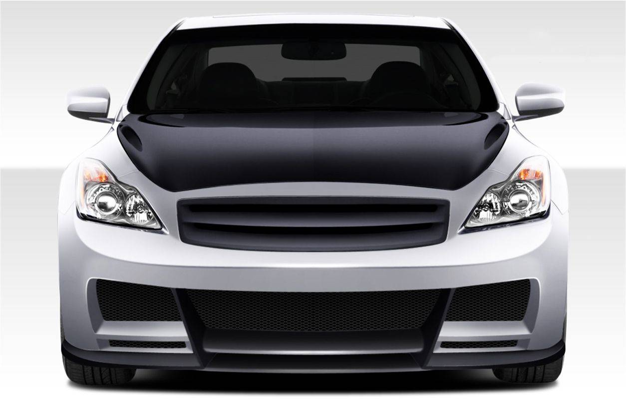 2008-2015 Infiniti G37s Coupe ELT Style Front Bumper - Carbonado