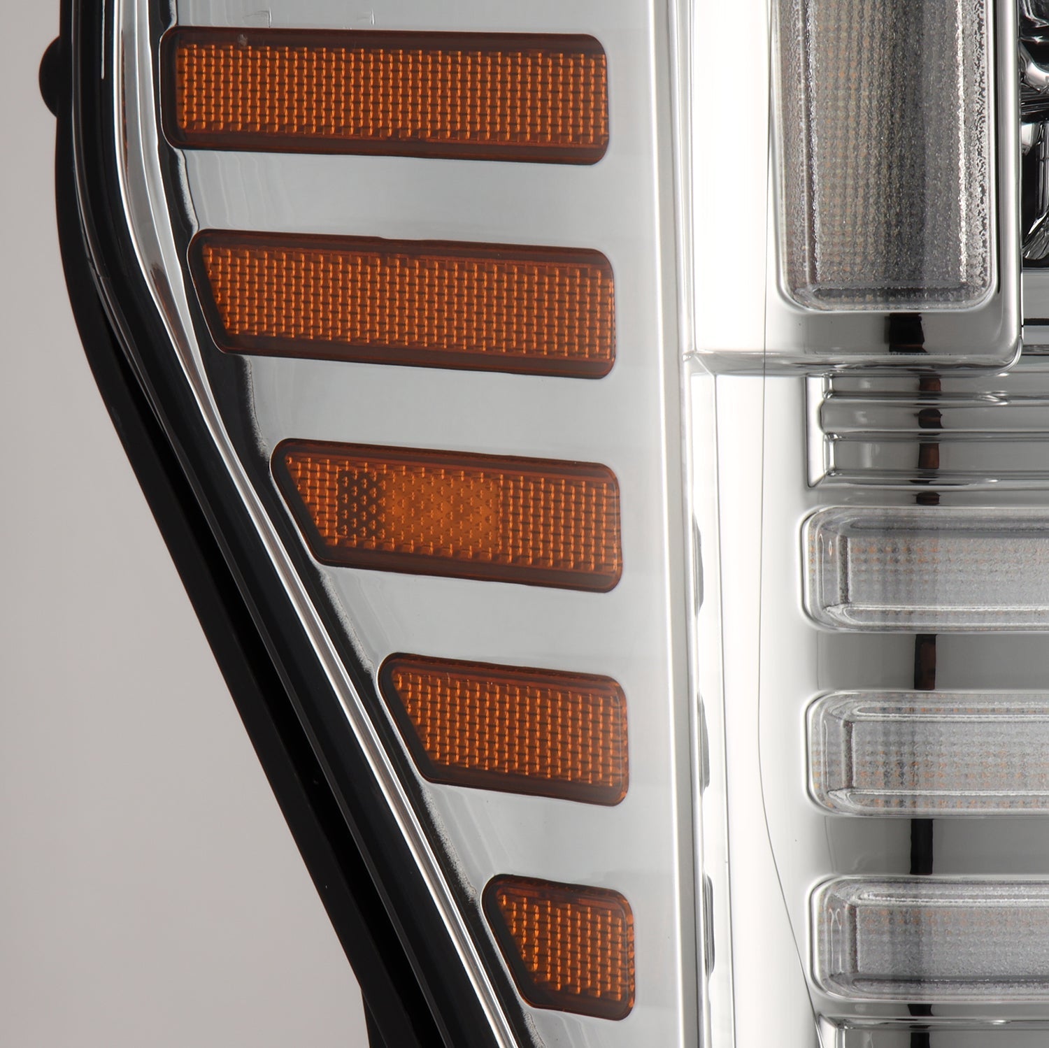 20-22 Ford Super Duty NOVA-Series LED Projector Headlights Chrome | AlphaRex