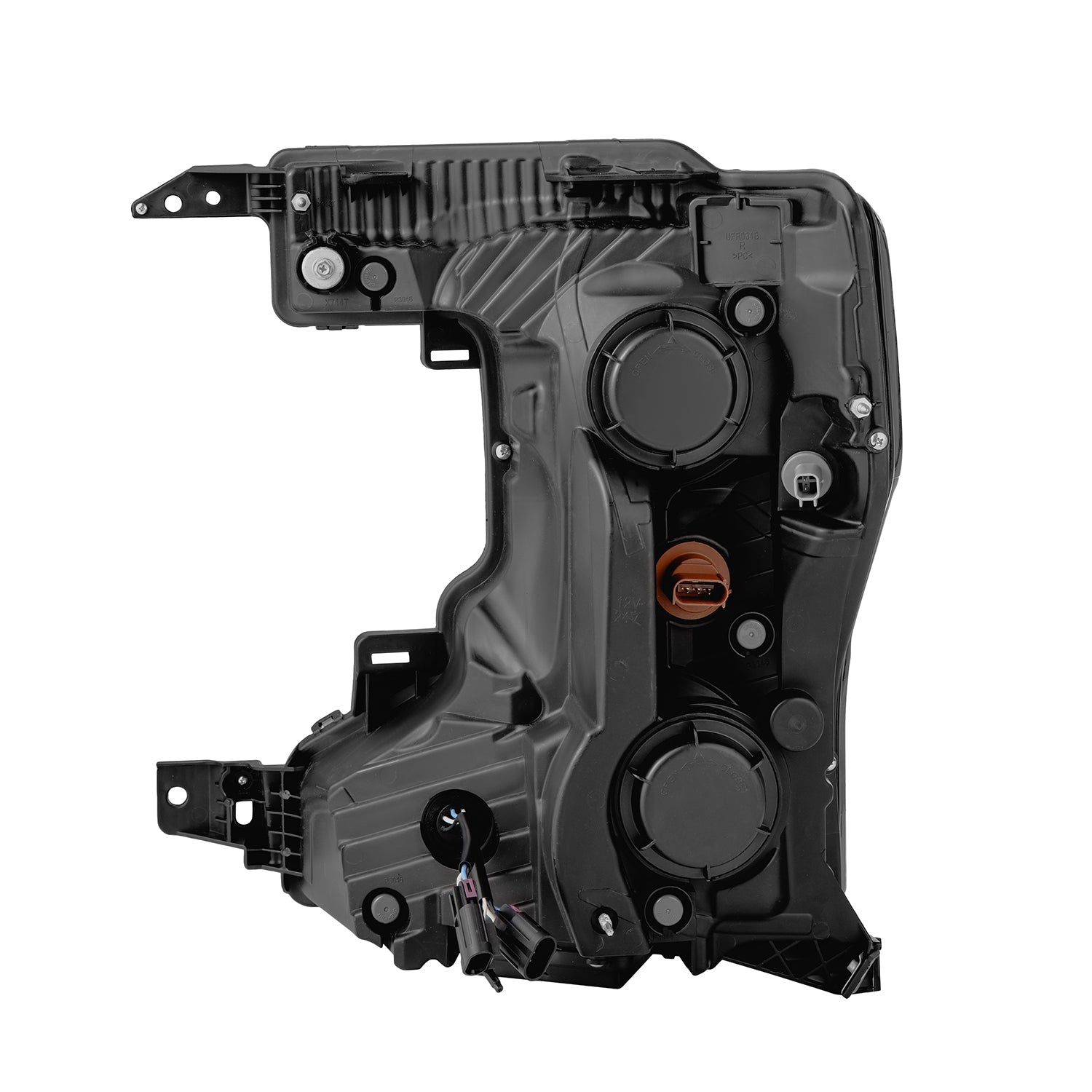 20-22 Ford Super Duty PRO-Series Halogen Projector Headlights Black | AlphaRex