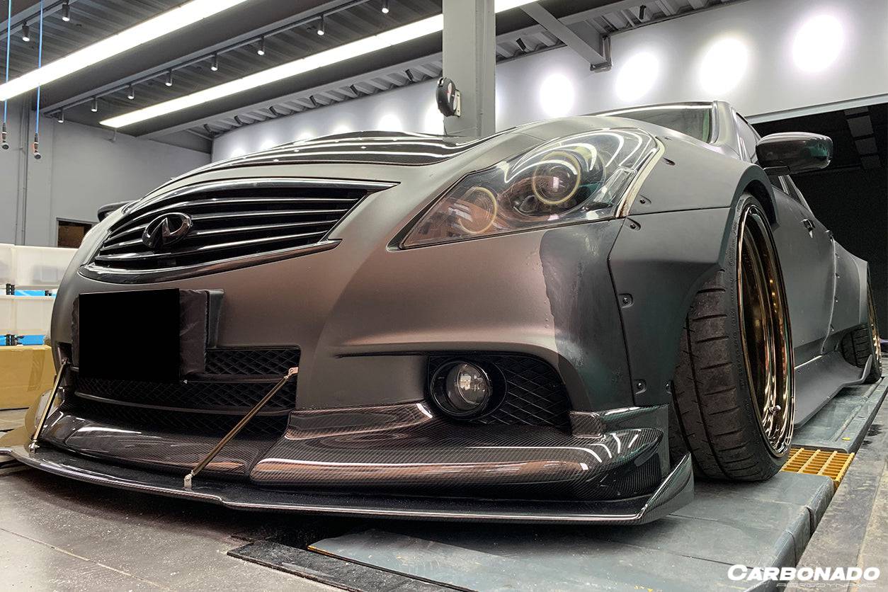 2010-2013 Infiniti G25 & G37 Sedan BKSS Style Wide Fender Flare - Carbonado
