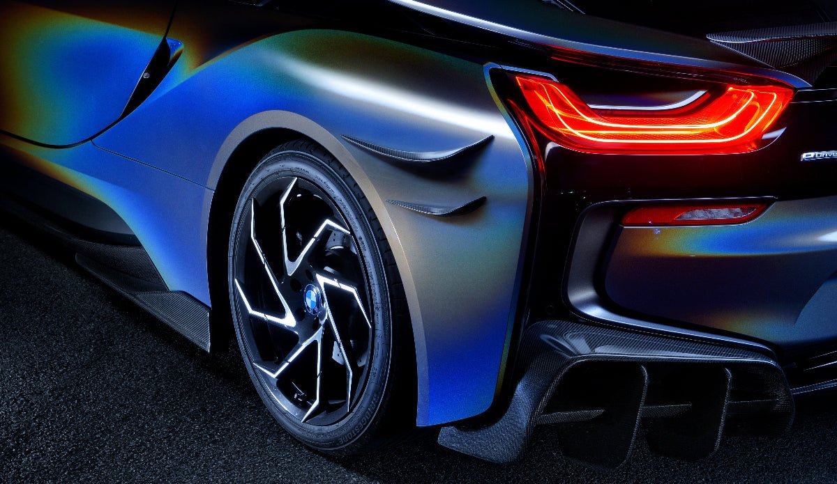 2014-2018 BMW i8 BZK Carbon Fiber Rear Canards