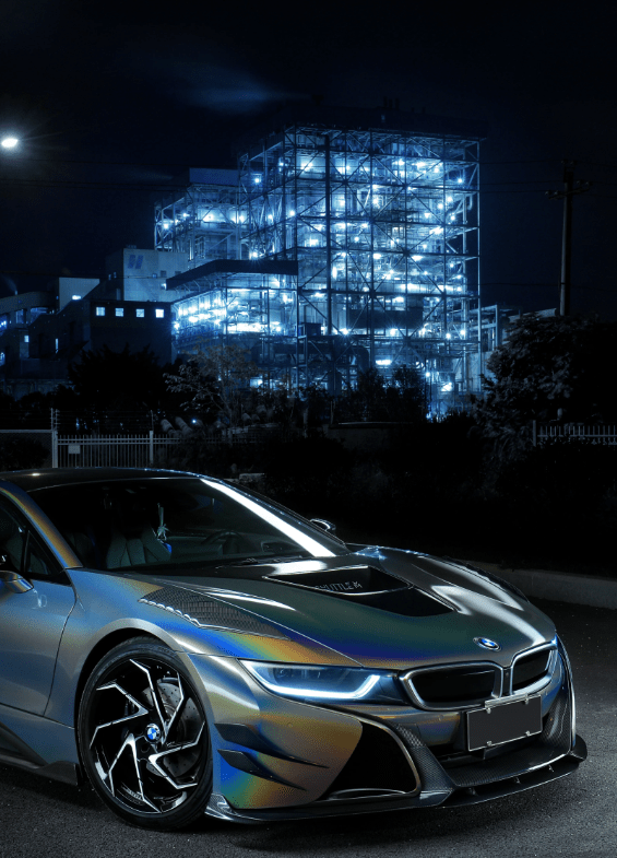 2014-2018 BMW i8 BZK Carbon Fiber Front Fender Vents