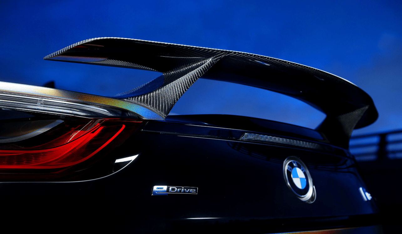 2014-2018 BMW i8 BZK Carbon Fiber Trunk Spoiler