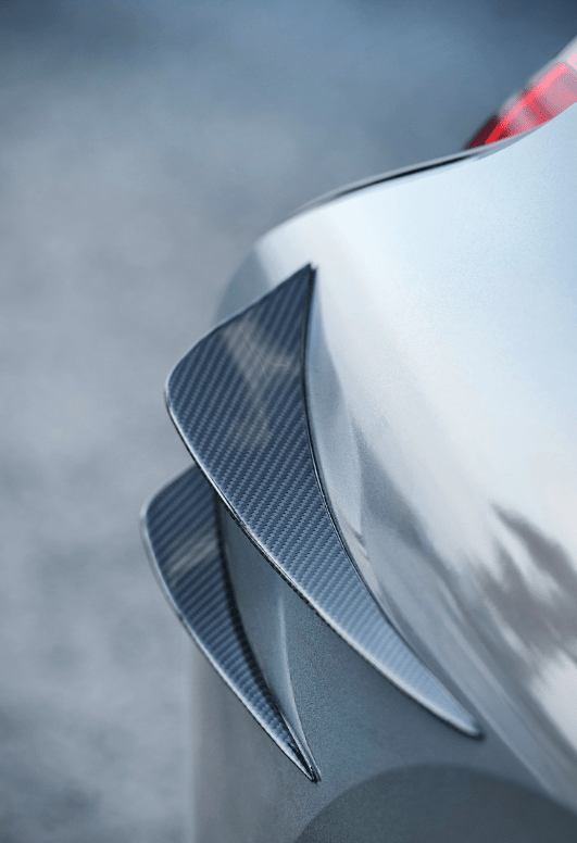 2014-2018 BMW i8 BZK Carbon Fiber Rear Canards