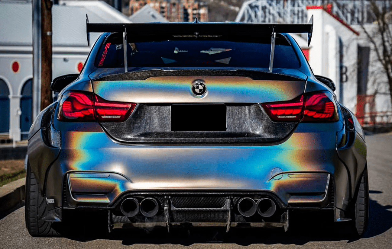 2014-2023 BMW M4 Carbon Fiber Trunk Spoiler