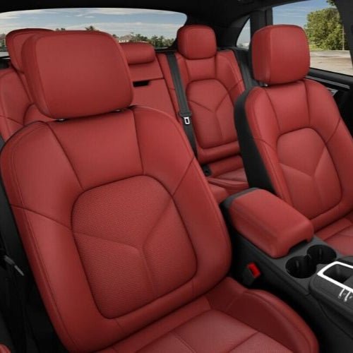 Porsche Macan Custom Leather Seat Covers 2014-Up
