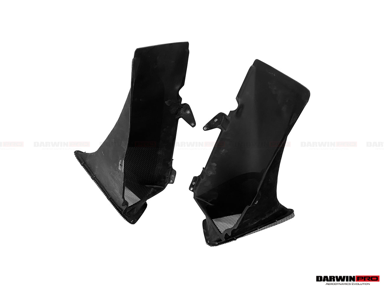 2015 - 2020 Ferrari 488 GTB & Spyder Pista Style Quarter Panel Side Scoops