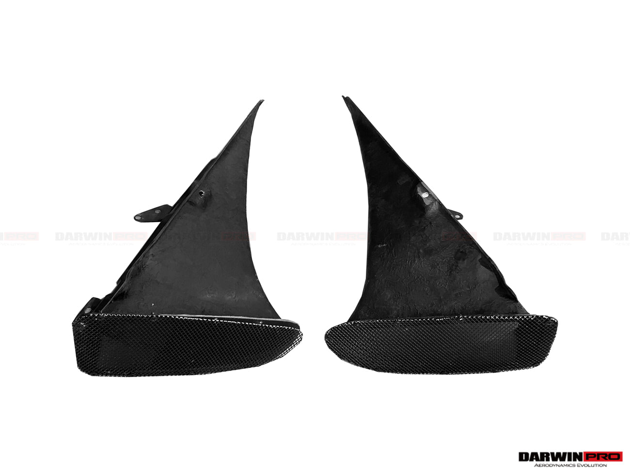 2015 - 2020 Ferrari 488 GTB & Spyder Pista Style Quarter Panel Side Scoops