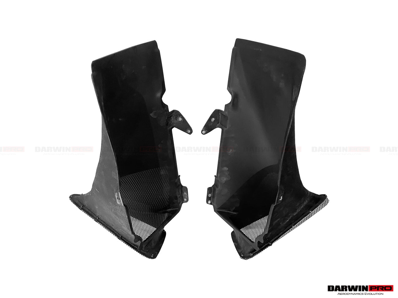 2015 - 2020 Ferrari 488 GTB & Spyder Pista Style Quarter Panel Side Scoops