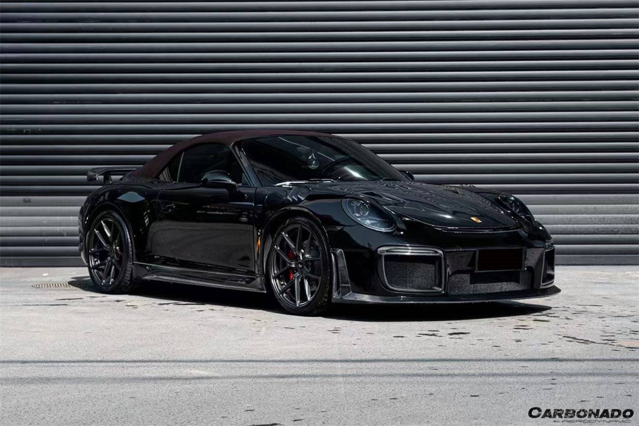 2013-2019 Porsche 991 Carrera & Targa S & 4 & 4s GT2RS Style Carbon Fiber Hood - Carbonado