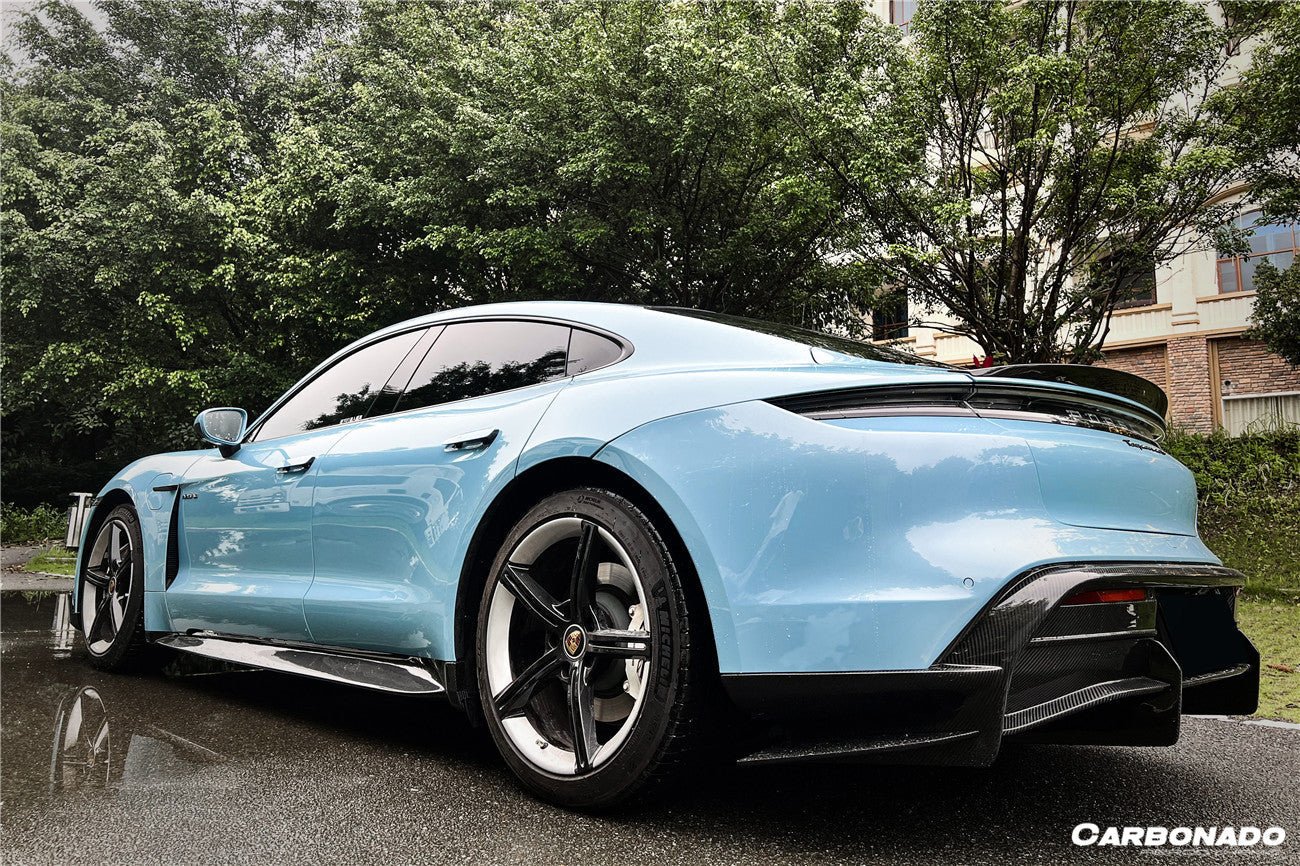 2019 - 2024 Porsche Taycan & 4 & 4S & GTS & TURBO OD Style Rear Diffuser