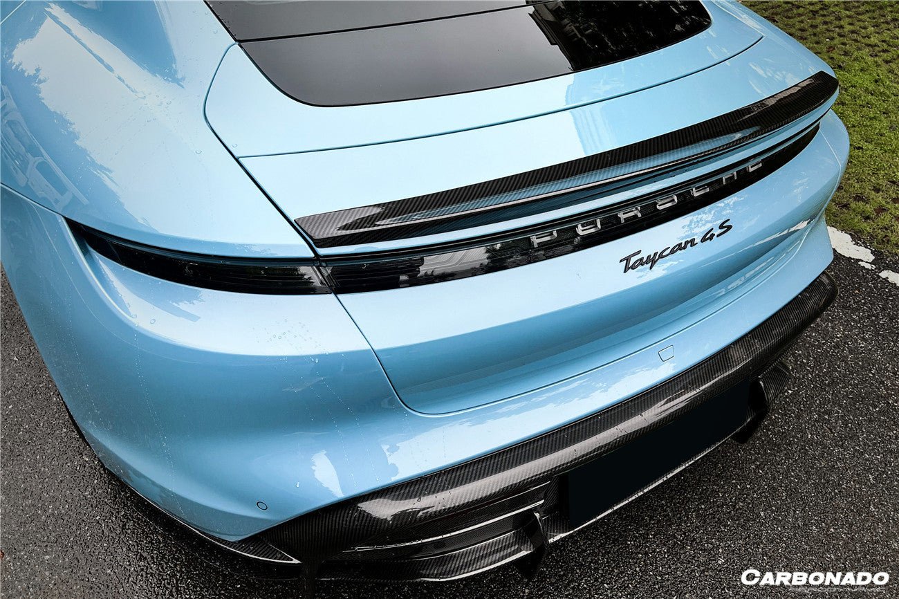 2019 - 2024 Porsche Taycan & 4 & 4S & GTS & TURBO OD Style Trunk Spoiler