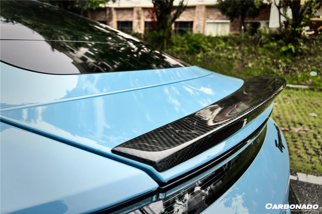 2019 - 2024 Porsche Taycan & 4 & 4S & GTS & TURBO OD Style Trunk Spoiler