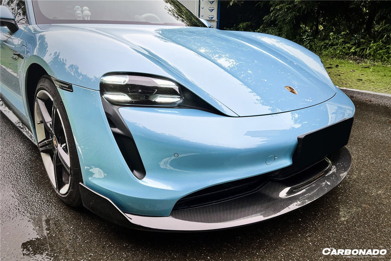 2019 - 2024 Porsche Taycan & 4 & 4S & GTS & TURBO OD Style Front Lip