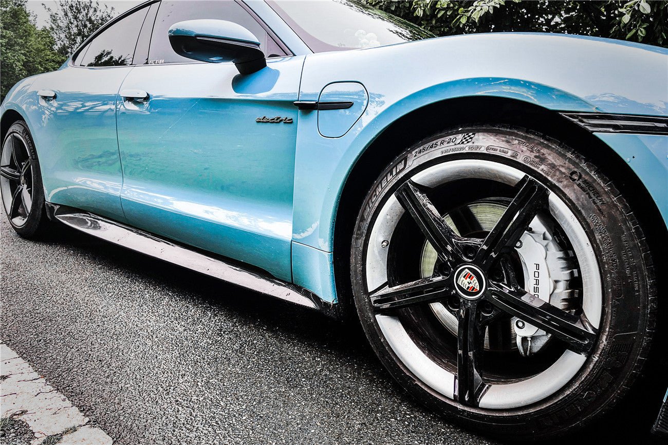 2019 - 2024 Porsche Taycan & 4 & 4S & GTS & TURBO OD Style Side Skirts
