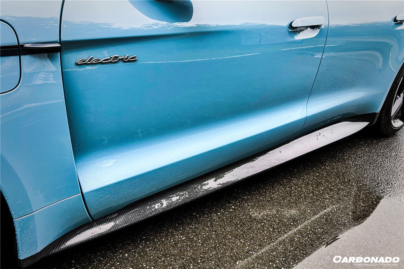 2019 - 2024 Porsche Taycan & 4 & 4S & GTS & TURBO OD Style Side Skirts