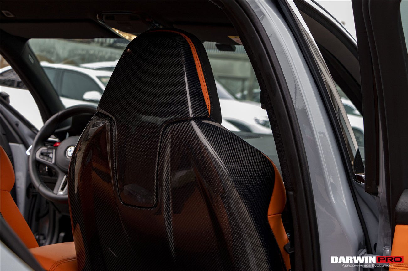 2021-2025 BMW M3 G80 Carbon Fiber Seat-Back Cover