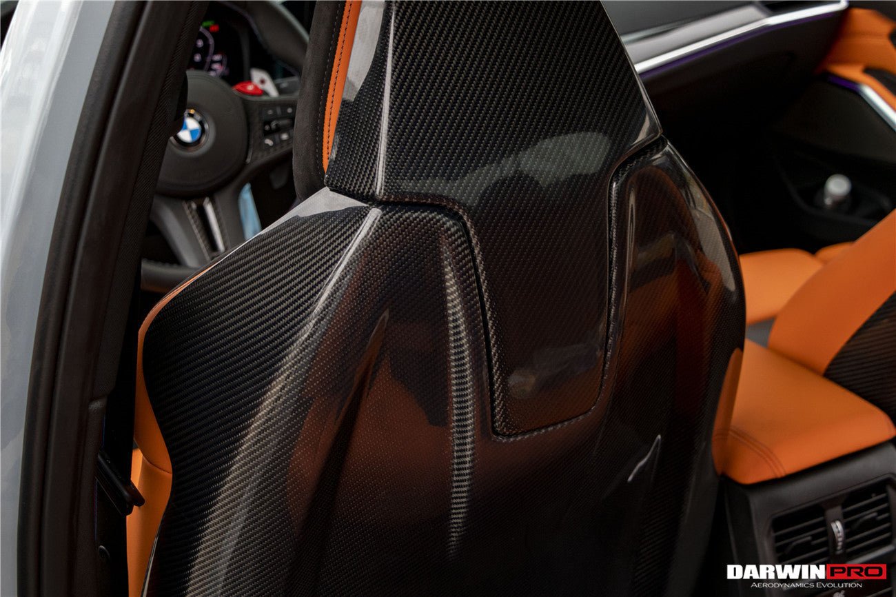 2021-2025 BMW M3 G80 Carbon Fiber Seat-Back Cover